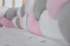 Cangaroo Braidy fonott fejvédő 180cm pink/szürke