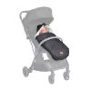 Cangaroo Luxe babakocsi bundazsák 42x80 cm hordozós fekete