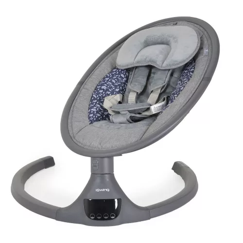 Iswing elektromos hinta, 9 kg, 5seb., szúnyoghálóval GRAFIT