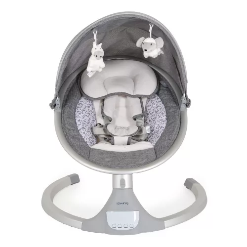 Iswing elektromos hinta, 9 kg, 5seb., szúnyoghálóval EZÜST