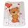 PELENKÁZÓLAP soft 50x70cm TEDDY BEAR