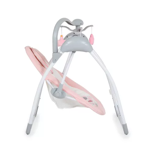 JESSICA elektromos hinta klasszikus, előre, hátra hintáztató PINK