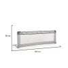BED RAIL leesésgátló 150x50cm mintás SZÜRKE