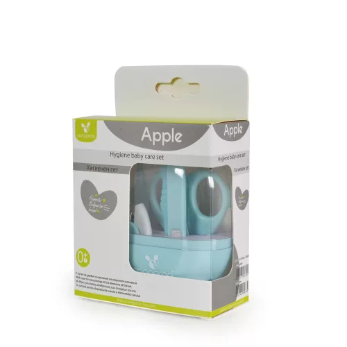 APPLE higéniai ápoló szett babáknak KÉK