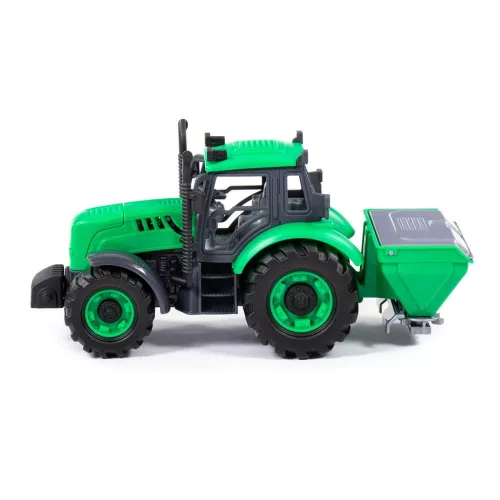 POLESIE Toys Traktor vetőgép ZÖLD