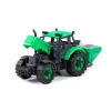 POLESIE Toys Traktor vetőgép ZÖLD