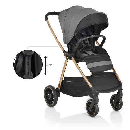 Cangaroo Hydra 2in1 babakocsi szürke