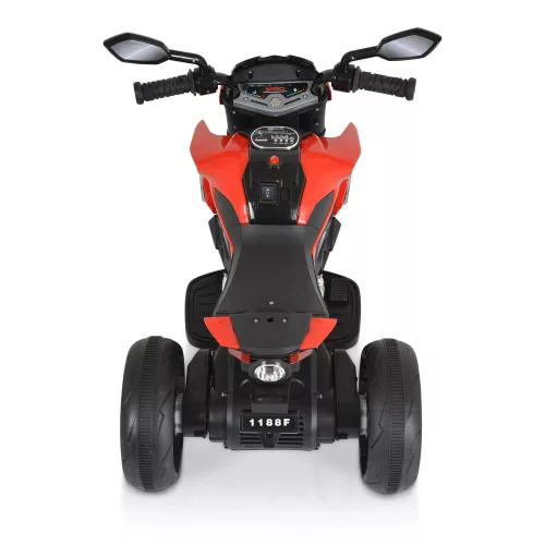 MONI BO Colombo motor 3 kerekű 12V PIROS