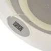 TERRA összecsukható kád digitális hőmérővel SZÜRKE