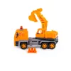 Polesie EXCAVATOR 2in1 teherautó és homlokrakodó NARANCS