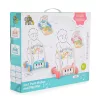 MONI MUSIC WALKER 2in1 járássegítő+játszószőnyeg PINK