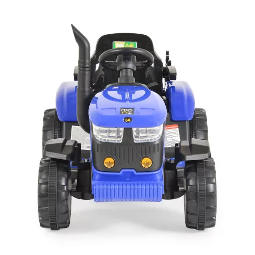 MONI BO Rancher elektromos traktor utánfutóval kék