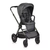 iCLICK Babakocsi 2in1 szett 22kg, aluminium váz, fordítható ülés, autom. csukható SZÜRKE