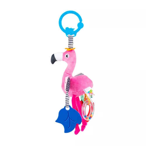 Bali Bazoo 82008 Flamingo rágóka és csörgő