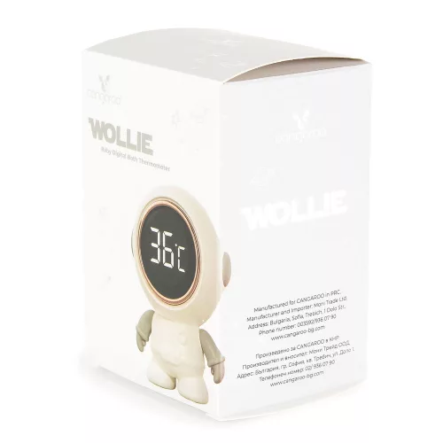 WOLLIE hőmérő, vízálló, elektromos
