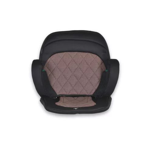 JAX autós ülésmagasító háttámlával 125-150cm rögzítő hevederrel, ISOFIX PINK