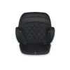 JAX autós ülésmagasító háttámlával 125-150cm rögzítő hevederrel, ISOFIX FEKETE