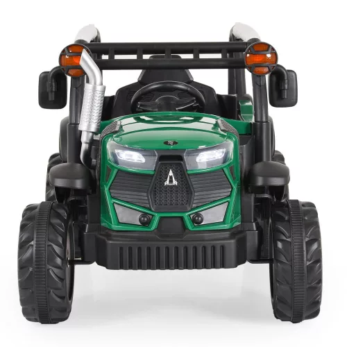 BO HARVEST traktor, elektromos, 2motoros ZÖLD