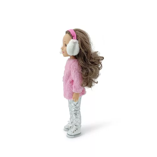 BABA 38cm hajasbaba téli ruhában 