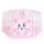 Labdamedence 146cm 50 labdával PINK