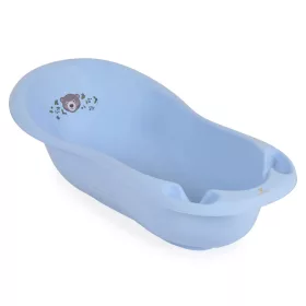 FOREST BEAR babakád, piskóta alak 100 cm PASZTEL KÉK