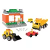 Pilsan  építőkészlet dozer autós 57dbos
