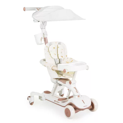 CORNET 6IN1 multifunkciós tricikli átalakítható rollerré FEHÉR