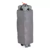 UNO utazóágy1 szintes zippes kibújóval SZÜRKE