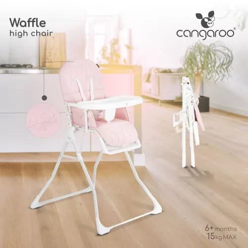 WAFFLE etetőszék PINK
