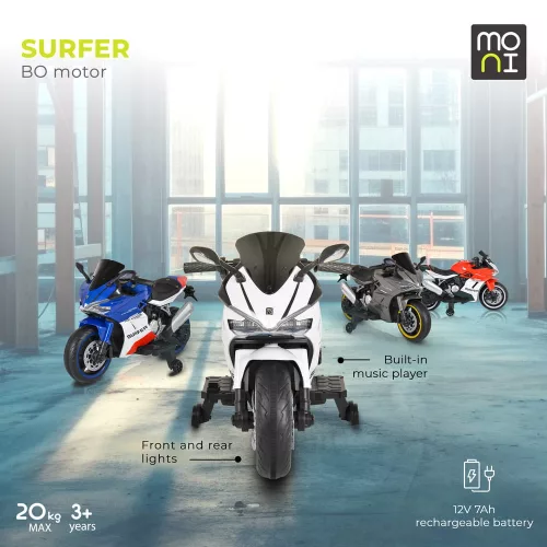 BO Surfer elektromos motor, 20kg-ig, 2 motoros SZÜRKE