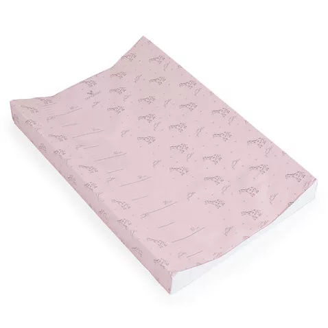 PELENKÁZÓLAP soft 44x67cm zsiráfos PINK