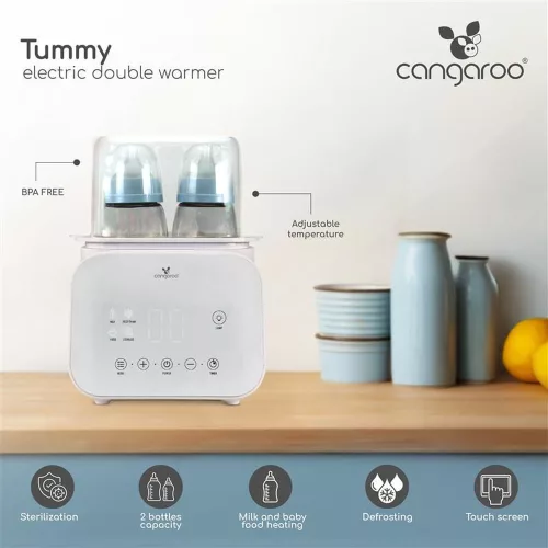 TUMMY cumisüveg melegítő  felolvasztó funkcióval