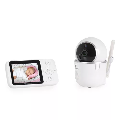 CALLISTO bébimonitor, bébiőr LCD 7cm kijelzővel FEHÉR