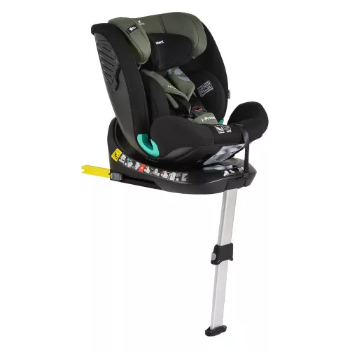 i-PROTECT autós ülés 40-150cm támasztólábbal 360 forgatható ZÖLD