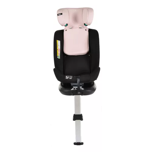 i-PROTECT autós ülés 40-150cm támasztólábbal 360 forgatható PINK