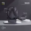 RACE autós ülés 100-150 cm ülésmagasítóvá alakítható FEKETE