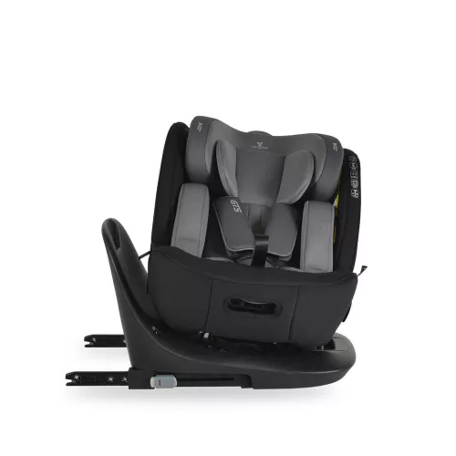 GTS prémium autós ülés 40-150cm SPS, 360fokban forgatható SZÜRKE