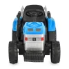 BO DALLAS elektromos traktor trélerrel 12V 140cm KÉK