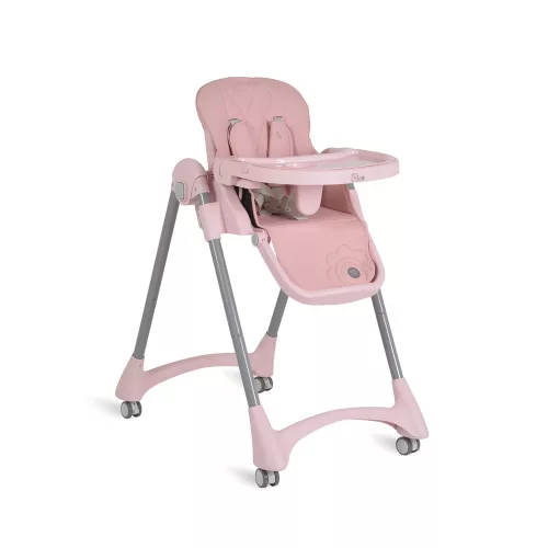 RICO multi etetőszék alsó kosár nélkül, összecsukható PINK