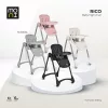 RICO multi etetőszék alsó kosár nélkül, összecsukható PINK