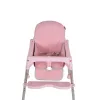 CENTURY etetőszék műanyag játékhíddal PINK