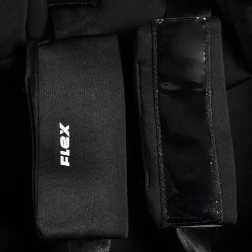 FLEX autós ülés 76-150cm FEKETE/ZÖLD díszcsík