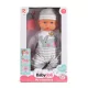 BABA 41 CM fiú baba elefántos ruha CSÍKOS BÉZS