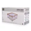 GAMEZONE járóka összecsukható szőnyeggel, 60 labdával 120x120 BÉZS