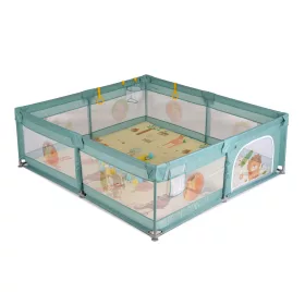   GAMEZONE járóka összecsukható szőnyeggel, 60 labdával 150x200 MENTA