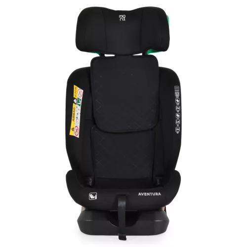 AVENTURA dönthető autósülés 40-150cm FEKETE