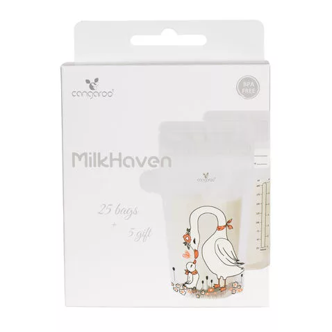 MILKHAVEN tejtartózsák libás