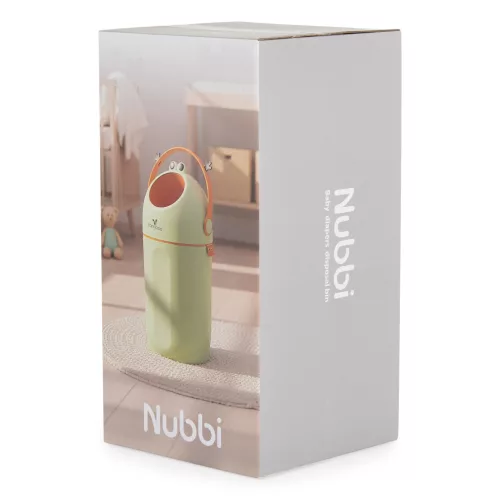 NUBBI pelenkatároló kuka FEHÉR