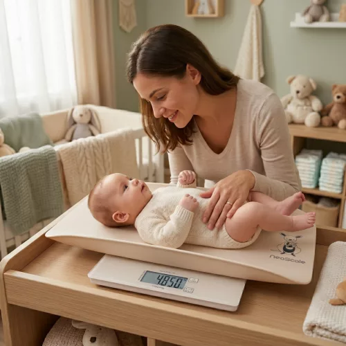NEOSCALE elektronikus mérleg 2in1 SZÜRKE