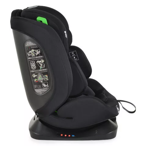 FORZA Prémium autós ülés isofix nélkül 40-150cm FEKETE